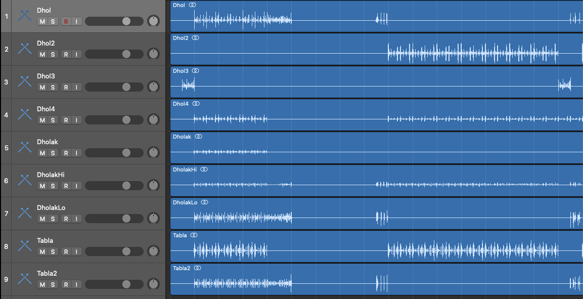 Desi Percussion Set 85bpm A