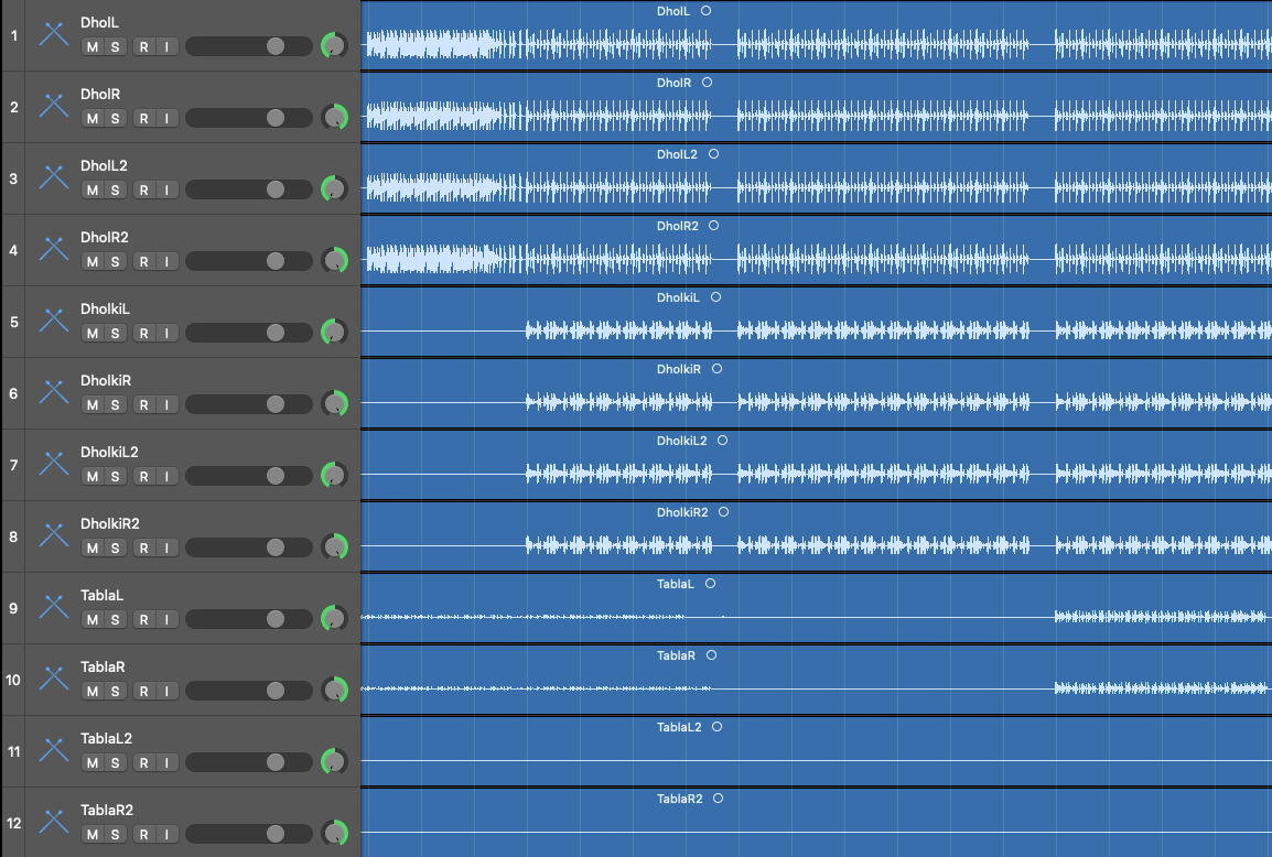 Desi Percussion Set 90bpm F