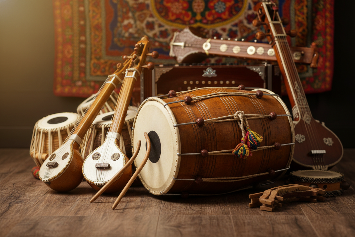 Why Real Punjabi Instruments Matter in Modern Music Production ...