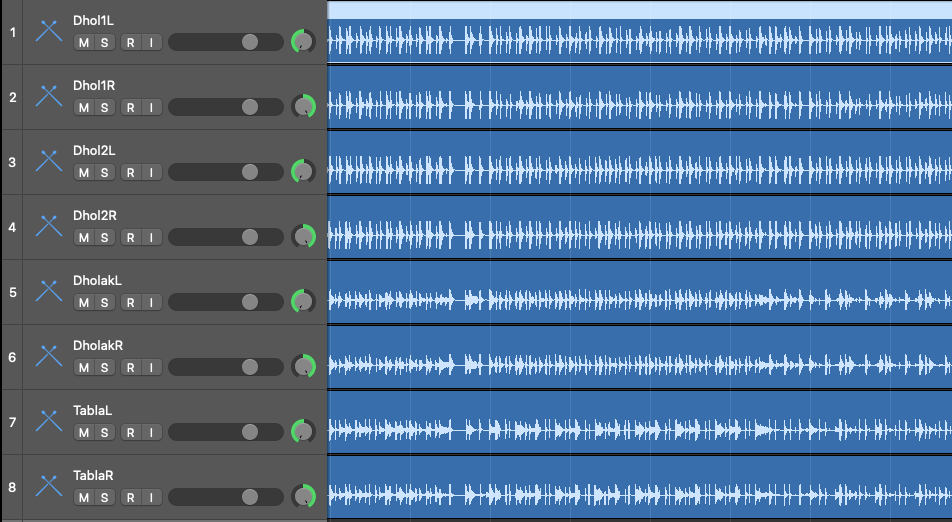 Desi Percussion Set 90bpm F#