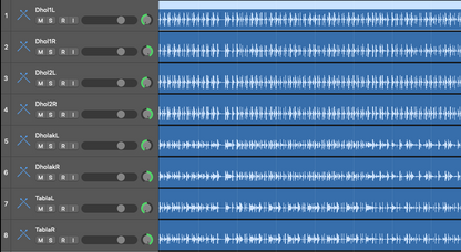 Desi Percussion Set 90bpm F#